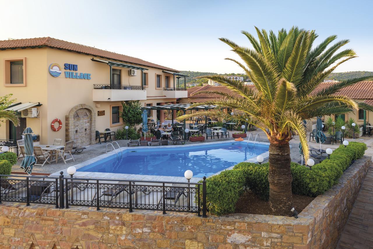 Sun Village Hotel Apartments Megás Limniónas Dış mekan fotoğraf