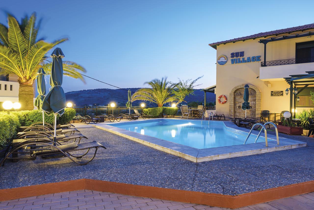 Sun Village Hotel Apartments Megás Limniónas Dış mekan fotoğraf