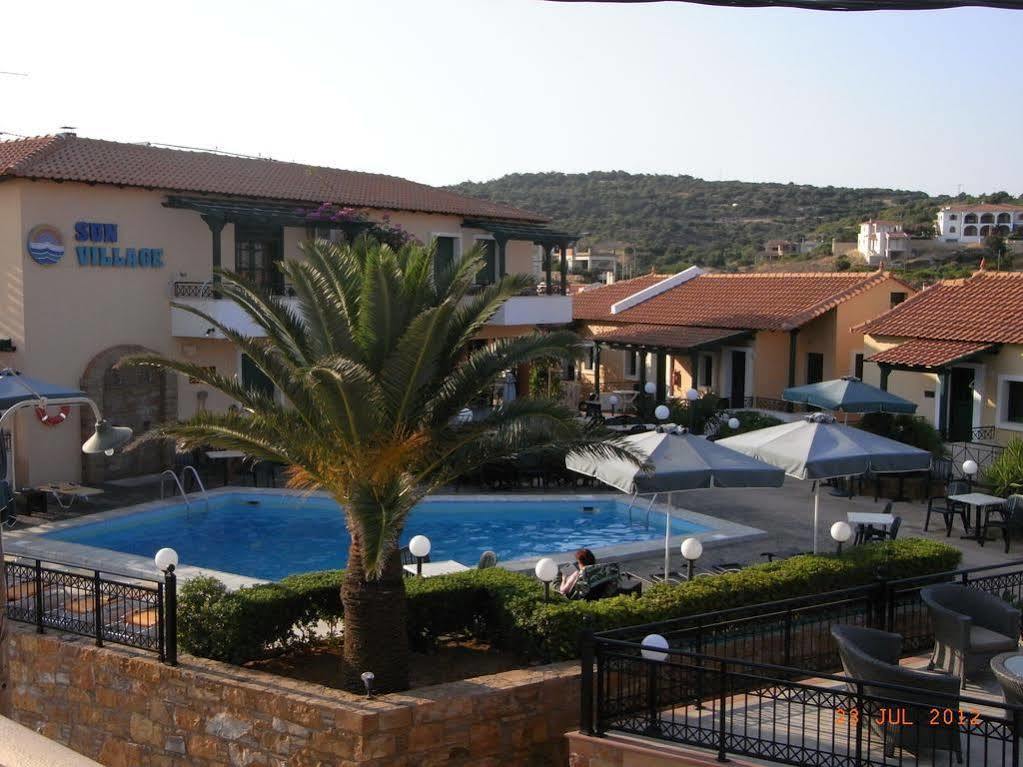 Sun Village Hotel Apartments Megás Limniónas Dış mekan fotoğraf