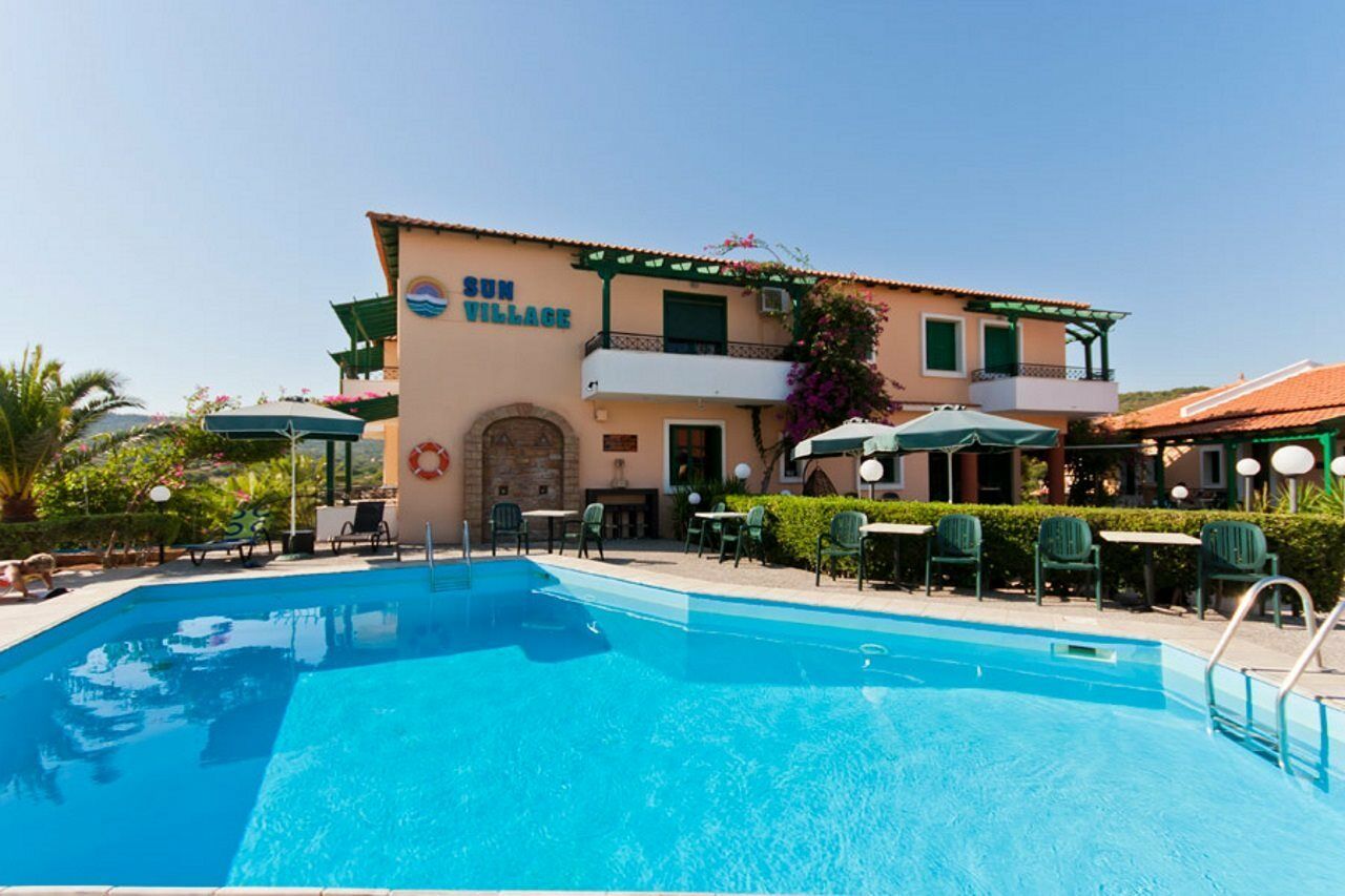 Sun Village Hotel Apartments Megás Limniónas Dış mekan fotoğraf