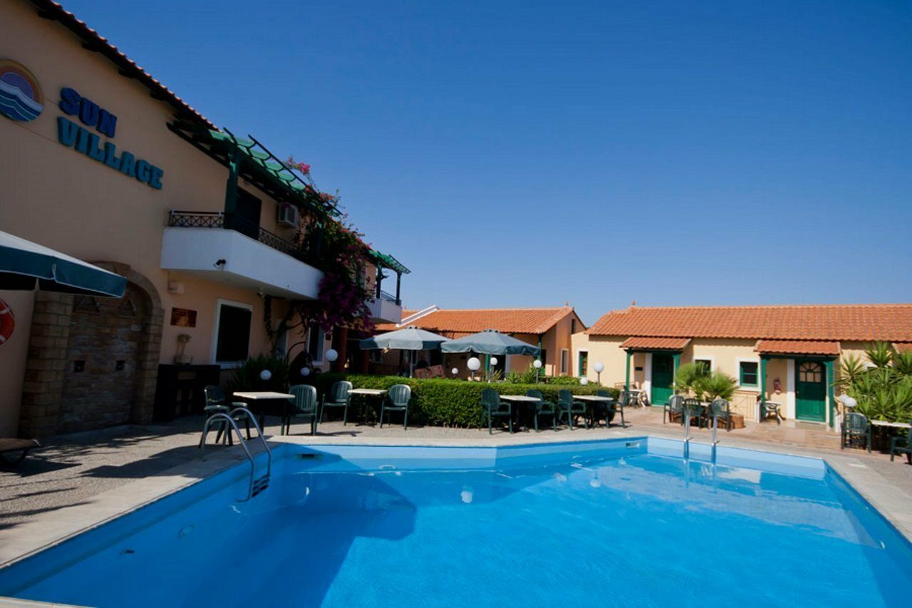 Sun Village Hotel Apartments Megás Limniónas Dış mekan fotoğraf