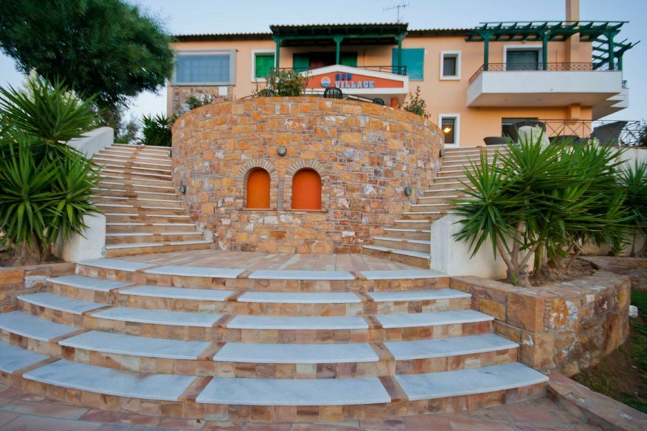 Sun Village Hotel Apartments Megás Limniónas Dış mekan fotoğraf